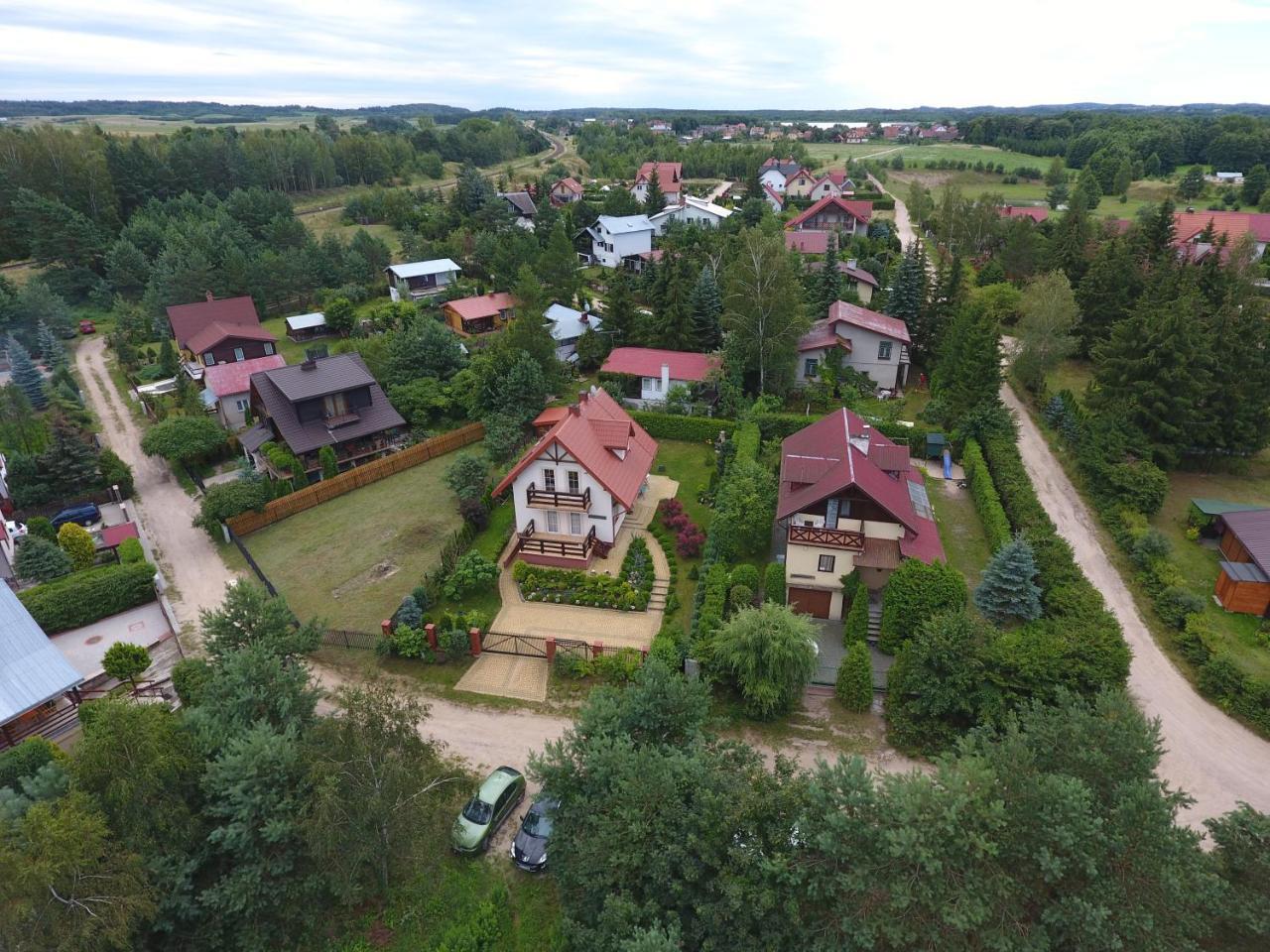 Cudodomek Na Mazurach W Woszczelach Kolo Elku Buitenkant foto